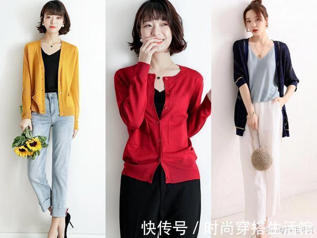 针织衫|针织衫怎么穿出高级感?我总结了这4种搭配方案,减龄又气质