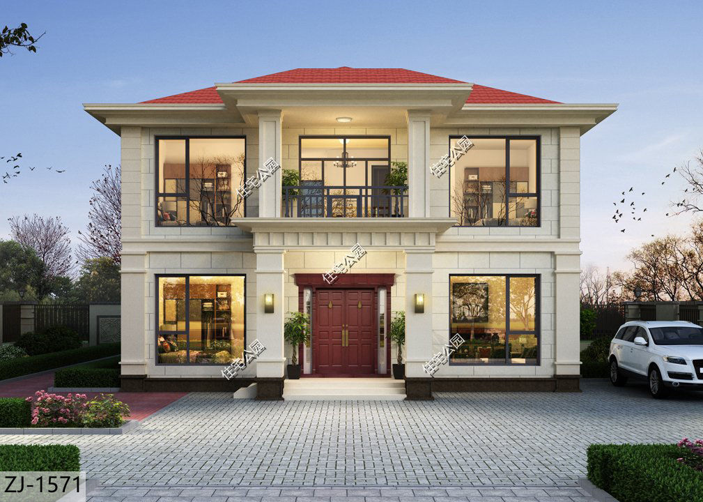 占地尺寸|终于找到20多万就能建的农村别墅图纸,10套户型你更喜欢哪一套?