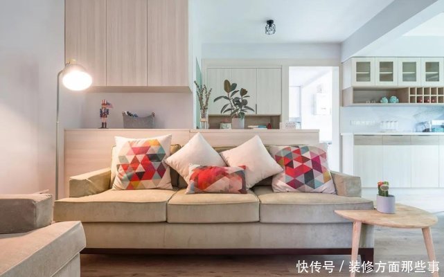 业主|126㎡充满活力的北欧风设计,薄荷绿色的正门与众不同