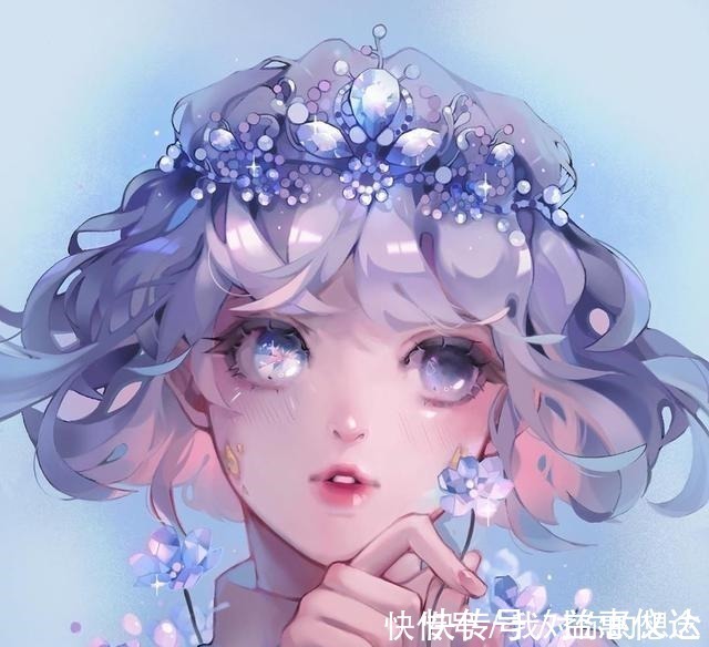 梦幻|插画师笔下的甜美少女系，斑斓的配色，让人一眼看去就着迷不已