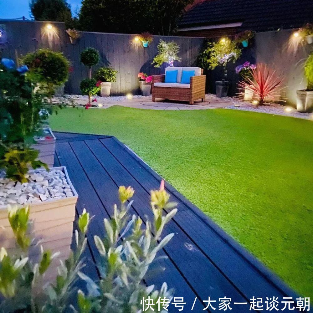 花园|25款花园灯光案例,用一缕柔和而诱人的光泽,打造浪漫唯美花园