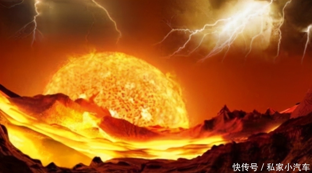 火星车 好奇号火星车在火星上拍到一团火,清晰可见,会是什么?