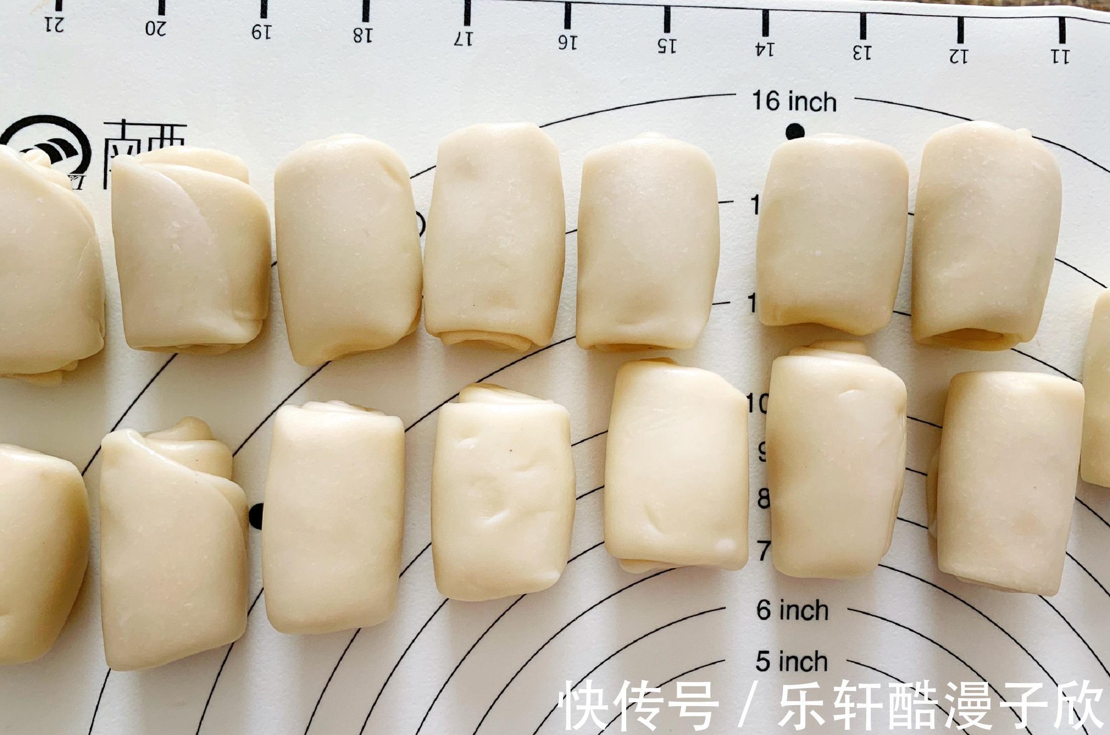 猪油|好吃到流口水的豆沙酥，层次分明，酥到掉渣，孩子一口气连吃3个