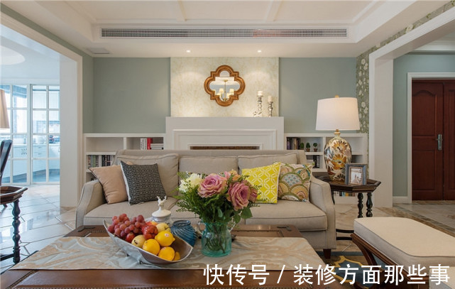 家的味道|140平将美式浪漫情怀与现代需求合一合,兼华贵典雅与现代时尚