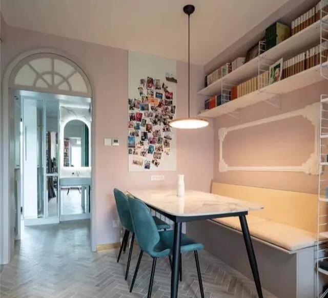 卫生间|为孩子读书买下46㎡小宅,缩小卧室变两室两厅,改造后温馨舒适