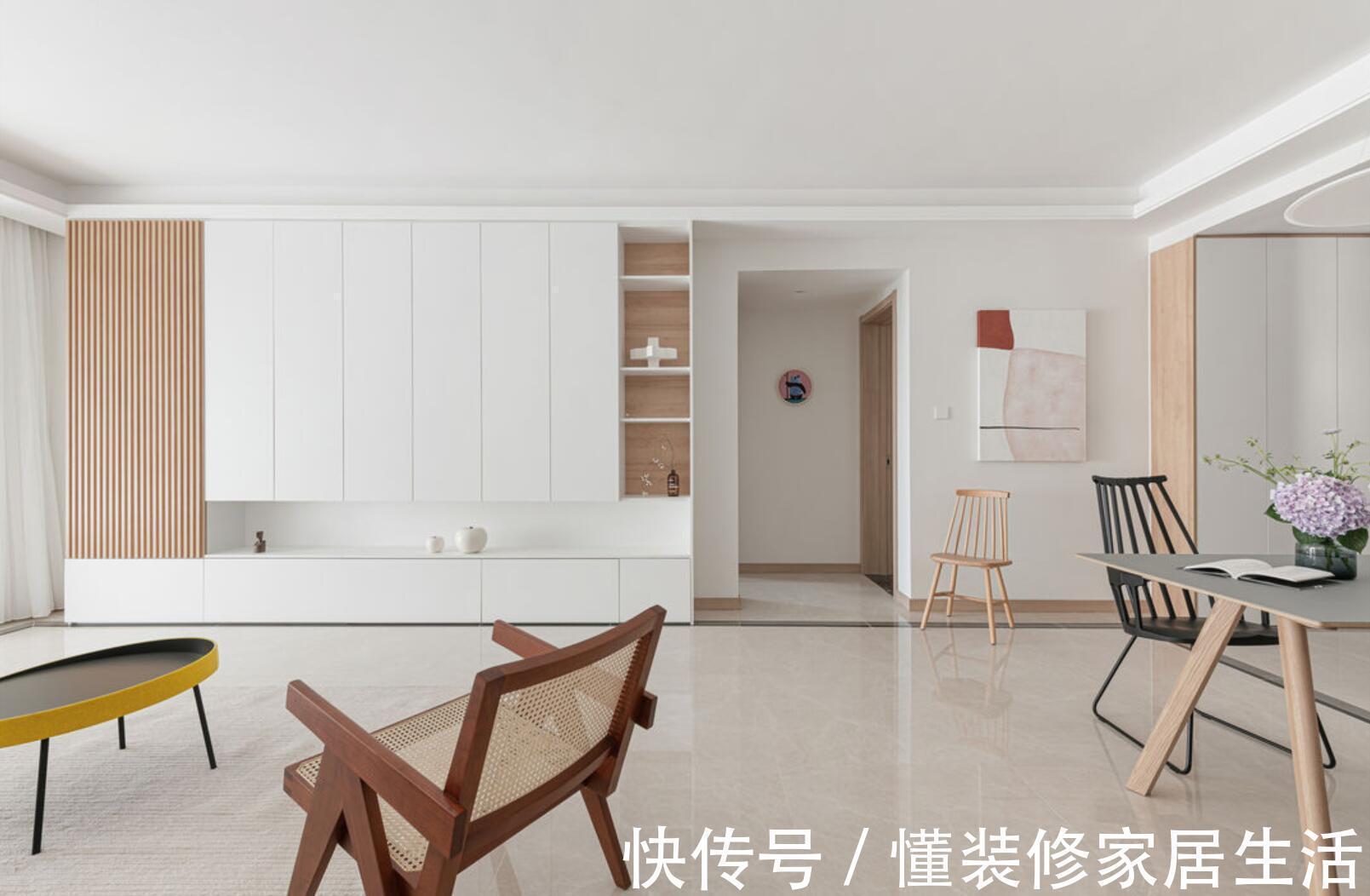 餐厅|日子过久了,才知道简单装修最舒适,看她家,既清新又治愈