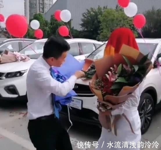 奇闻|奇闻:一场豪华的婚礼,新郎购置六辆豪车送女神,揭开面纱却蒙了