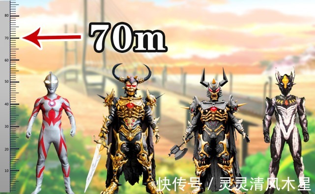 塔尔塔罗斯|奥特曼银格2反派身高图，贝利亚高55米，最新boss超过托雷基亚