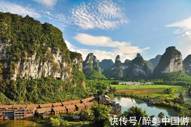 桂林山水|探访《花千骨》取景地，山势俊秀，流水环绕，环境清幽