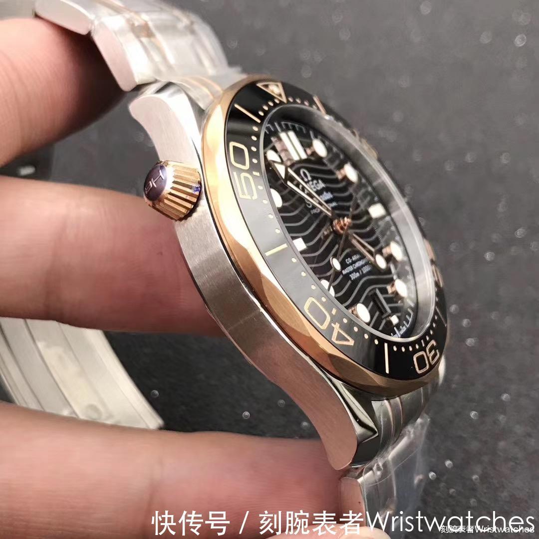 海马3|值不值得入手:VS厂欧米茄新海马300间玫瑰金复刻表评测!