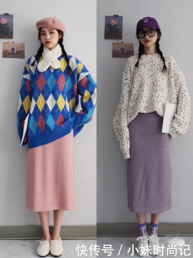 冬季约会气质穿搭,打造温柔淑女,遮肉又显瘦哦