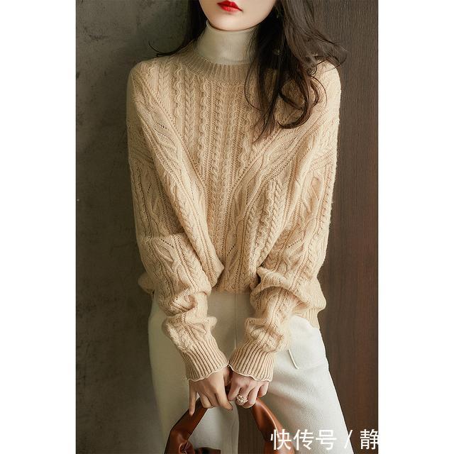 秋冬毛衣就这样搭,走哪都显气场,看起来也是轻奢又显品味