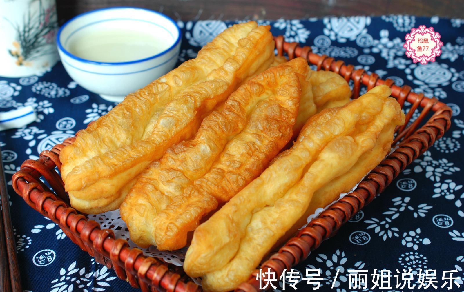 油条+油饼的详细配方和做法,不用酵母不用泡打粉,金黄酥脆真香