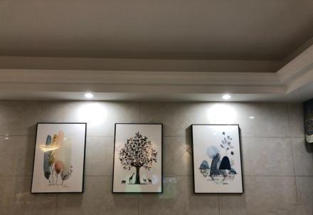 档次|晒晒花17万装修新房的效果,全屋贴砖非常有档次,电视墙值得借鉴