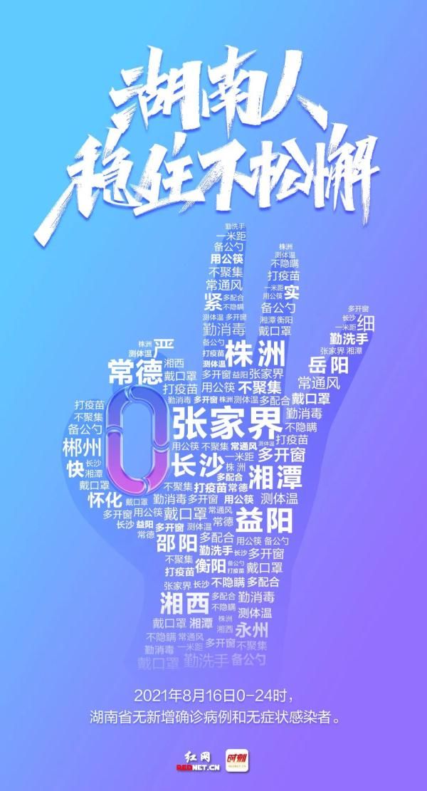 冠状病毒肺炎|湖南,0新增!湖南人稳住不松懈!