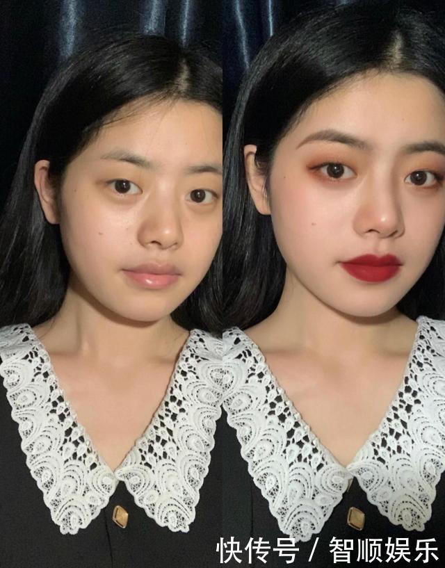 “港风色”更适合黄皮,素颜涂都很显白,关键是气质拿捏到位!