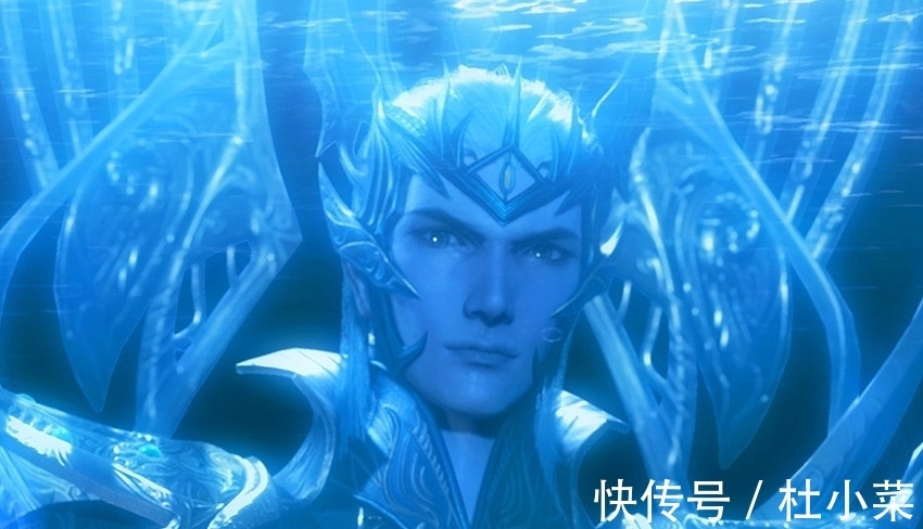 唐三比|斗罗大陆：海神波塞冬正脸曝光，与唐三同款长脸，网友：比他好看