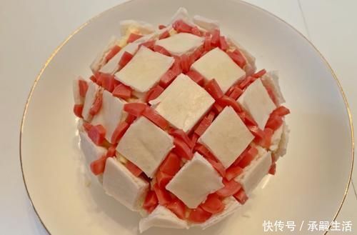 芝士|剩馒头秒变蛋糕，不用打发，又香又软，20分钟解决全家人的早餐