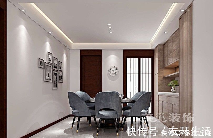 居室|人生第一套房,170平四居室选择现代风,简约优雅有气质