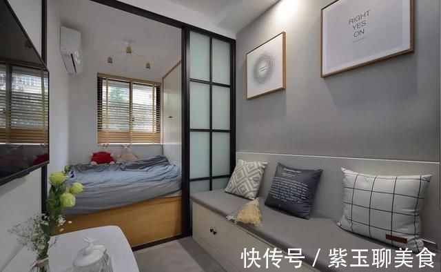 爷爷奶奶|神乎其技!36㎡学区房,硬是做出了3室2厅!住了一家5口还不挤?