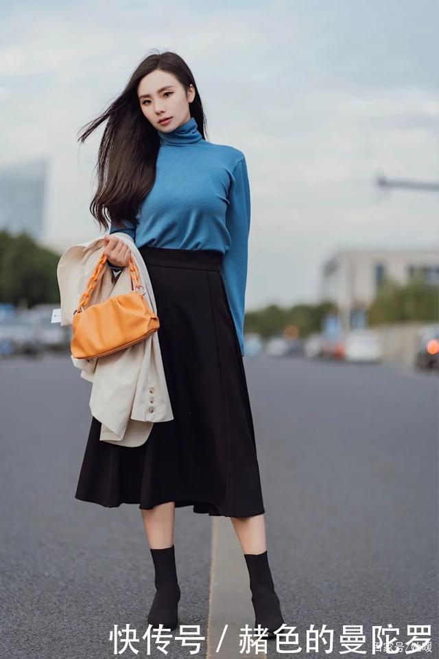 裙子 + 靴子,裤子 + 靴子,洋气爆棚!
