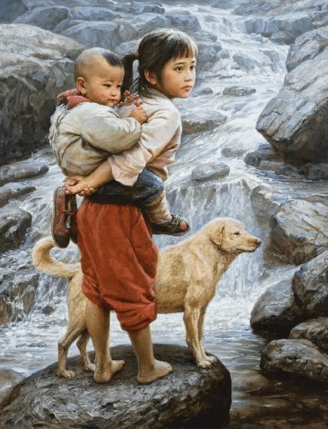 一代人|绝对硬实力，火遍全球的油画作品，承载了一代人的深刻记忆，张张感人至深~