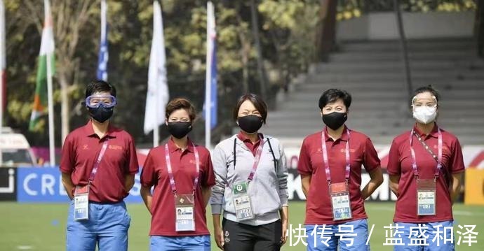 谢丽君|锦江学院教师谢丽君执法2022年女足亚洲杯!