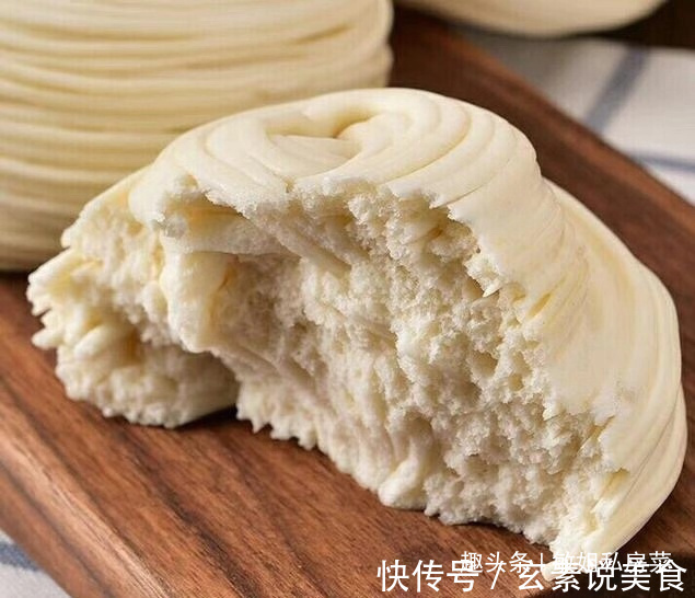 馒头新做法，白如雪，层层松软，包子店也买不到，孩子说太好吃了