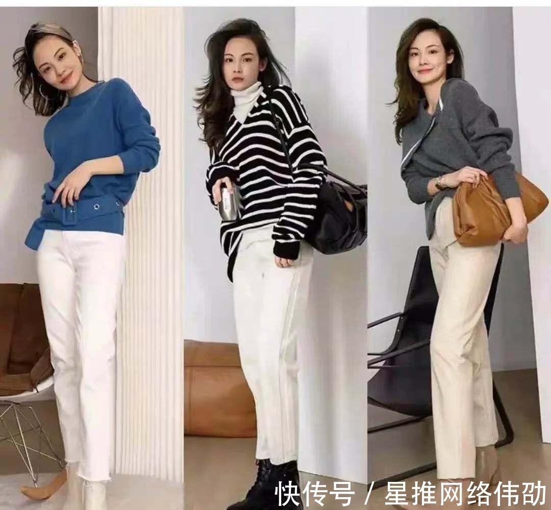 针织 这才是适合30岁女人的装扮,就这么搭配,优雅气质不请自来!