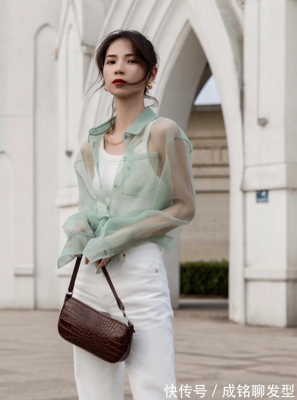 外套|满足你的仙女梦,今夏“纱质单品”非常流行,轻松穿出飘飘仙气