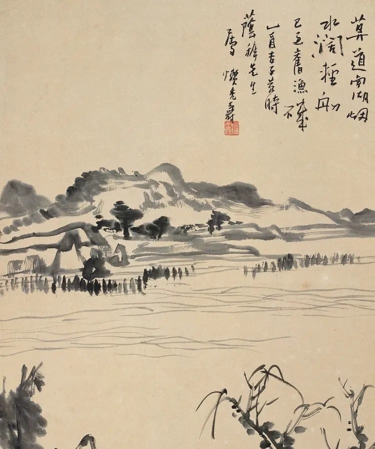 诗心@醉里乾坤万物苏,春波荡漾花千树,明月清光满地铺