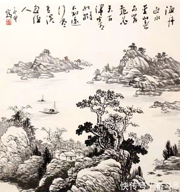 中国民主建国会&书画家赵永甲——笔墨所到、酣畅淋漓、蔚为壮观