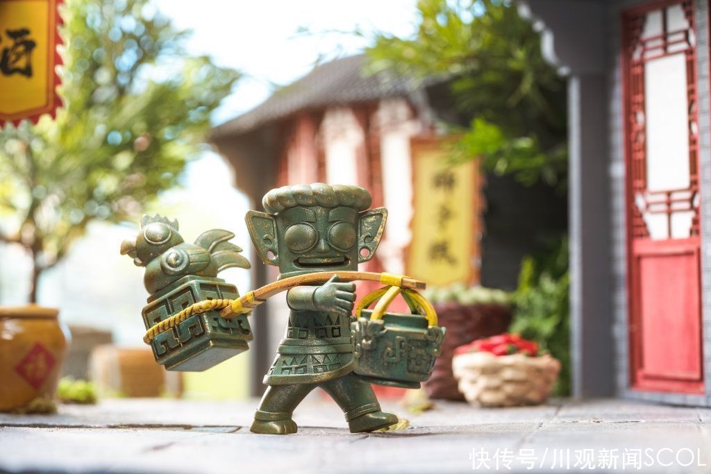 文物|人境·达人｜守望三星堆⑥让文物“活”起来 他们用文创带三星堆“出圈”