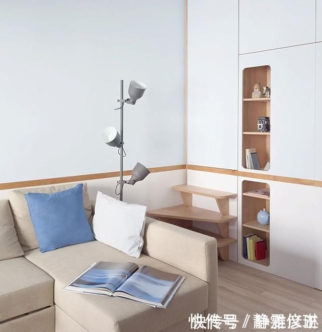 卧室|小户型空间不够用照她家这么装，33㎡装成两间房，还有宽敞客厅
