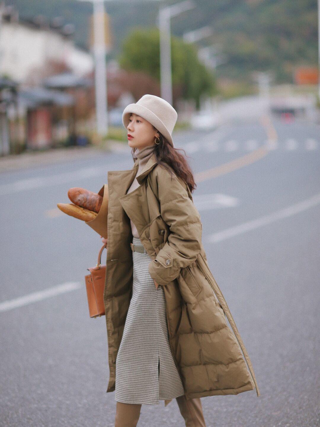 造型 兼顾风度和温度的羽绒服穿搭示范,时髦又显瘦,每一套都能照穿