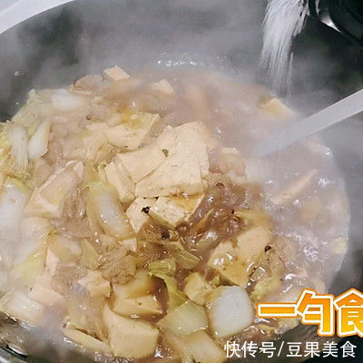 家常烩菜|菜白豆腐粉条（接地气的家常烩菜）