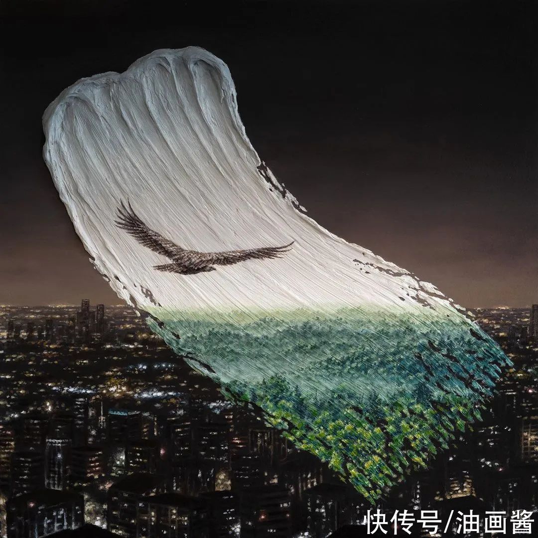  漂亮|他用“脏颜料”，毁掉漂亮的风景画，真相引人深思