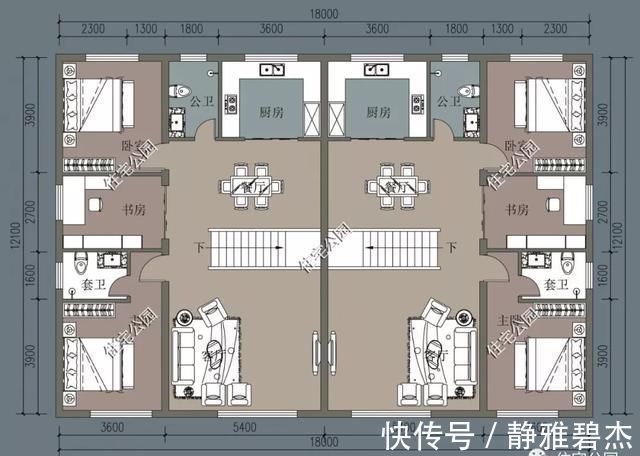 露台|农村建房位置好, 建个带商铺的户型把钱赚, 10套户型分享