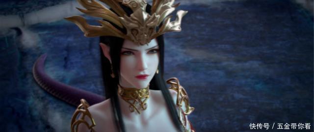 斗破苍穹第4话：美杜莎女王一念之下放过萧炎，为自己赢来真爱！