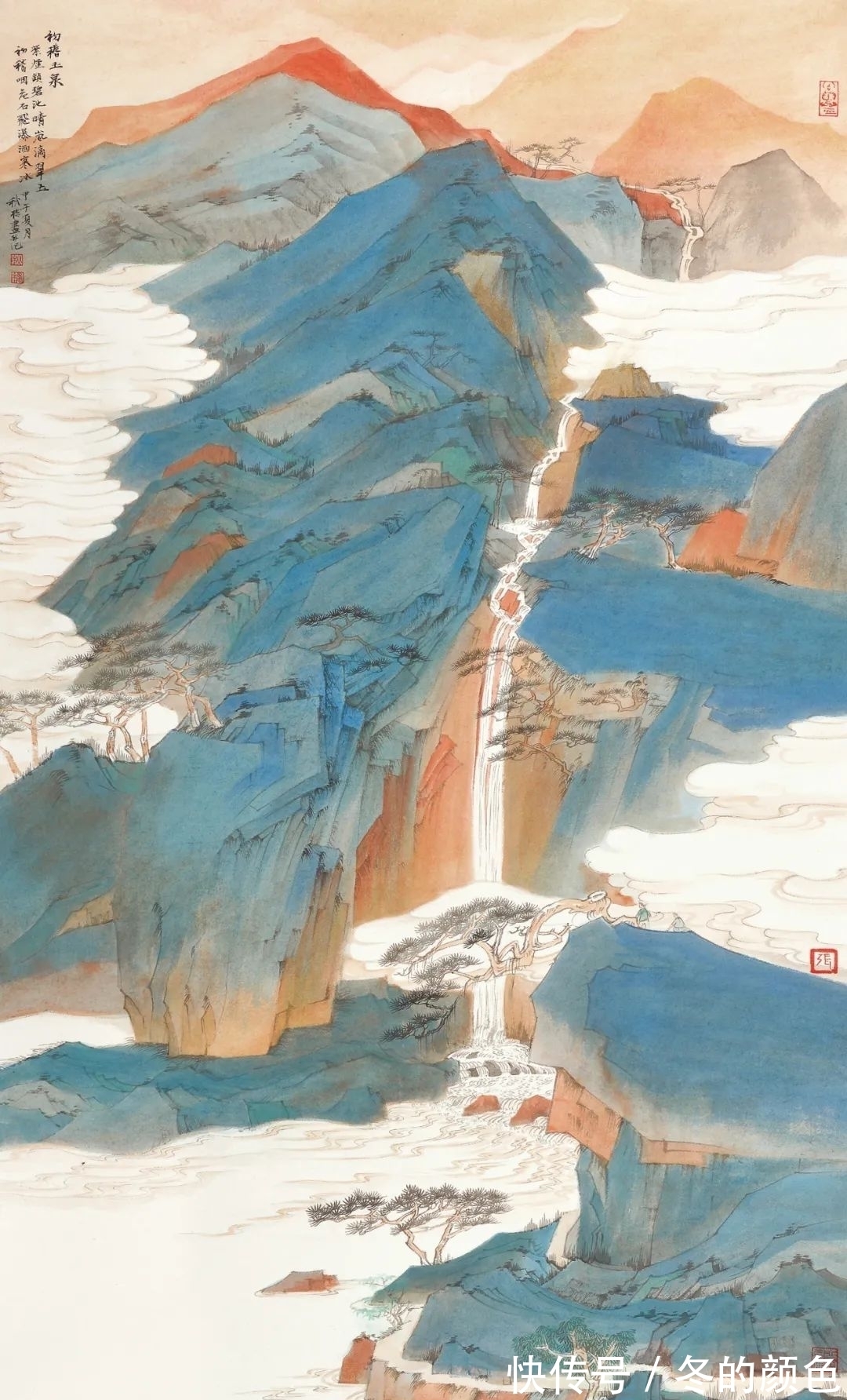 中国画!张秋桔|一段烟云