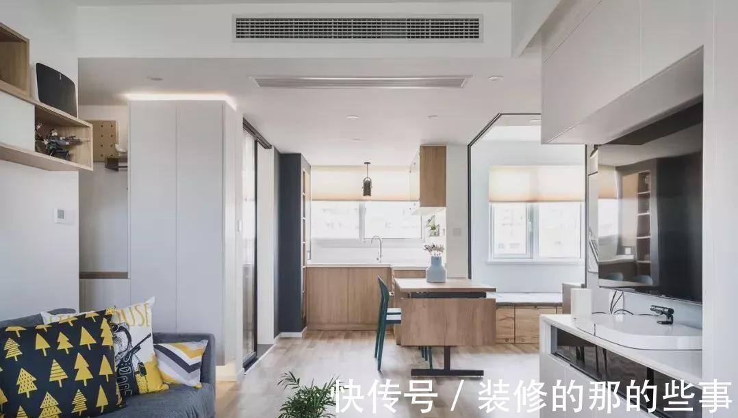 方凳|小夫妻78㎡小家比120㎡还宽敞,空间利用到极致,温馨又通透!