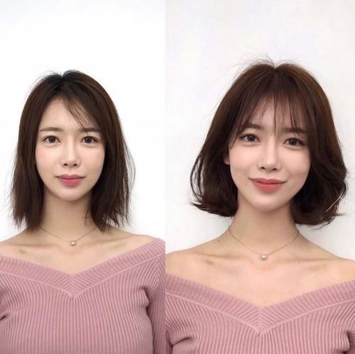 长发|换发型等于换脸，看完这16位美女的大改造，我信了