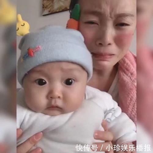 孩子|三个月宝宝看妈妈假哭，随后的小举动令人暖心，网友：心连心啊！