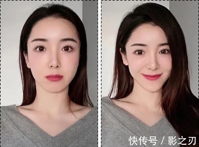 扁头 你发型不好看,因为这里没弄对!