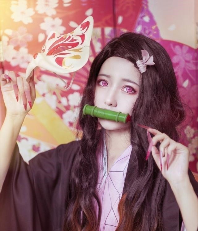 動漫|不同年齡階段Cos禰豆子到底有啥區別三歲版禰豆子萌化所有人