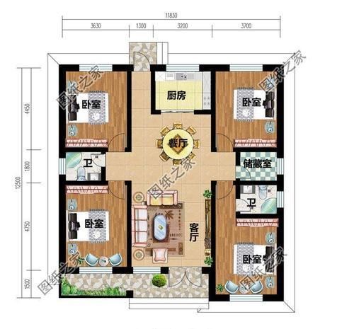 别墅|10万的一层房，不跟风不入俗，住的舒服就行了