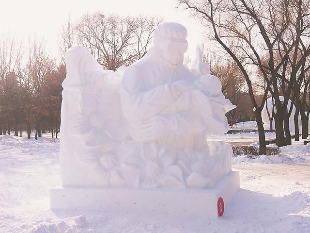  太阳岛|太阳岛雪博会第21届黑龙江省雪雕比赛落幕《同生命共抗疫》拔头筹