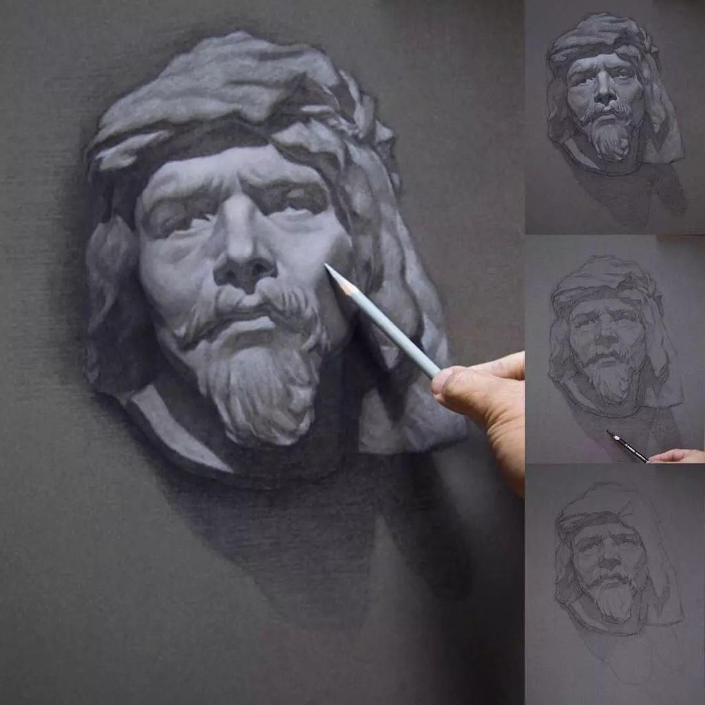 三庭五眼&学画画这么久了,结构还不会,戳这里,一定让你少走很多弯路