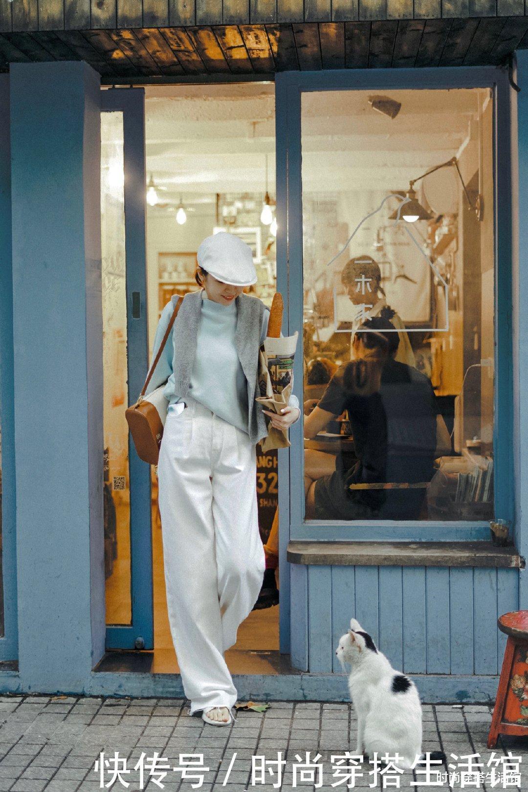 衬衫|越简单越高级,三木博主“叠穿”搭配法,每一套我都想照着穿