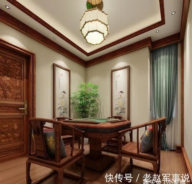 中式风|参观了这对夫妻的219㎡别墅，才明白中式风有多美，满屋诗情画意